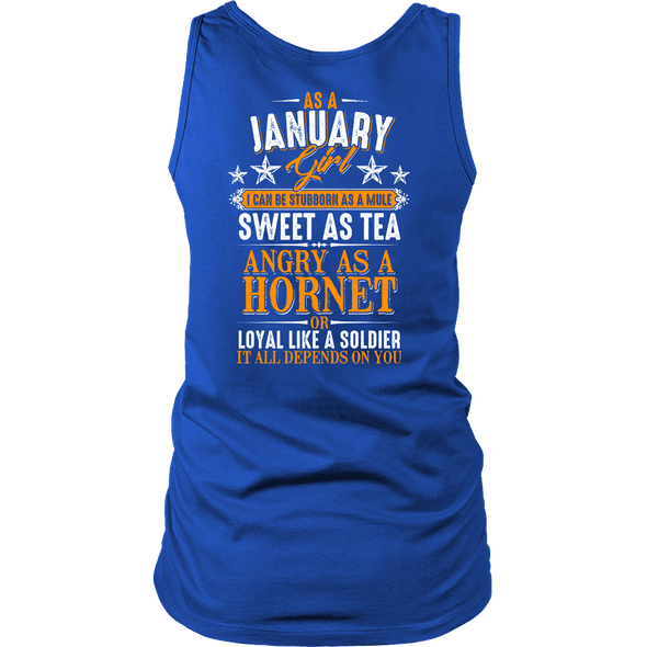 Limited Edition ***January Girl Sweet As Tea Back Print*** Shirts & Hoodies