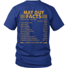 Limited Edition ***May Guy Facts Back Print*** Shirts & Hoodies