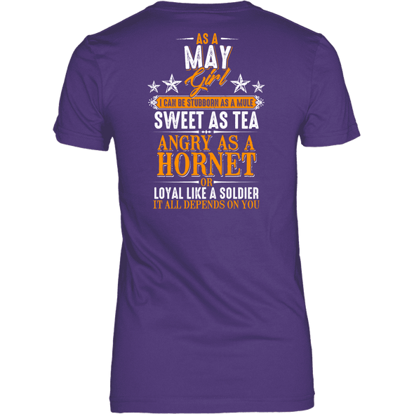Limited Edition ***May Girl Sweet As Tea Back Print*** Shirts & Hoodies