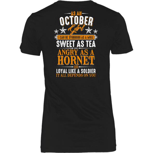 Limited Edition ***October Girl Sweet As Tea Back Print*** Shirts & Hoodies