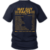 Limited Edition ***May Guy Facts Back Print*** Shirts & Hoodies