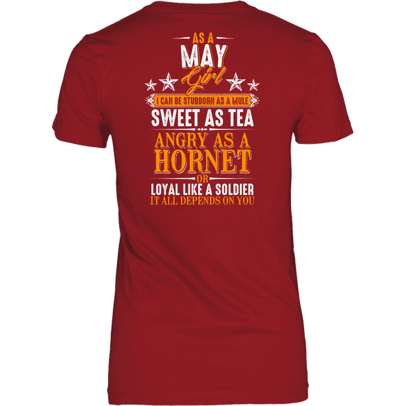 Limited Edition ***May Girl Sweet As Tea Back Print*** Shirts & Hoodies