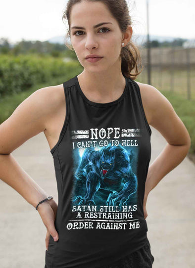 New Edition **Satan Has Restraining Order Against Me** Shirts & Hoodies