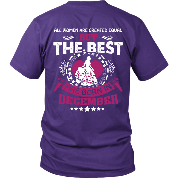 Limited Edition ***Best Are Born In December Back Print*** Shirts & Hoodies