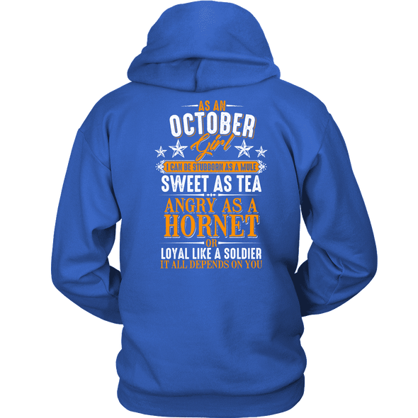 Limited Edition ***October Girl Sweet As Tea Back Print*** Shirts & Hoodies