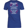 Limited Edition ***December Girl Don't Care About Money Back Print*** Shirts & Hoodies