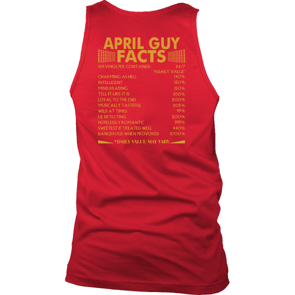 Limited Edition ***April Guy Facts Back Print*** Shirts & Hoodie