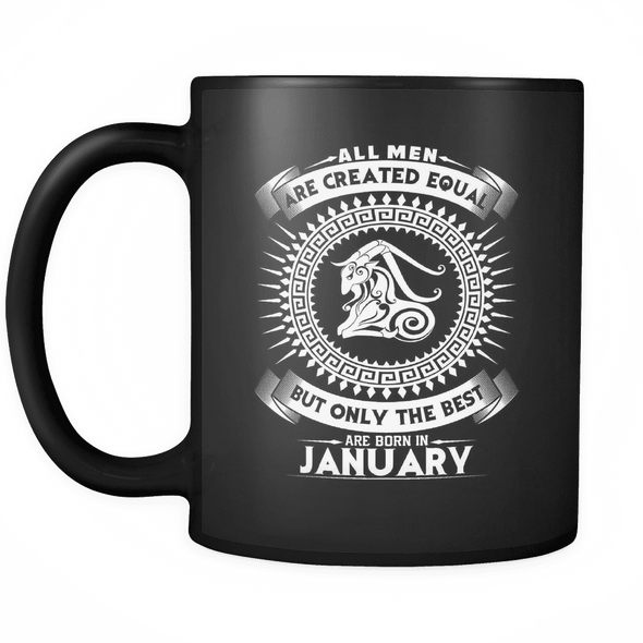 Best Men Are Born In January Mug
