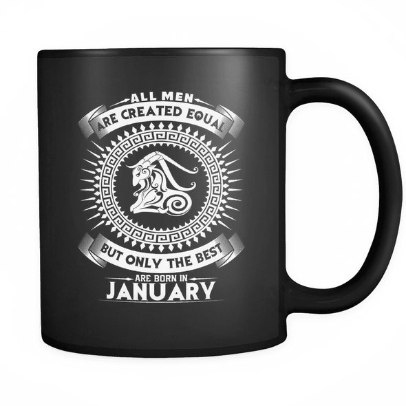 Best Men Are Born In January Mug