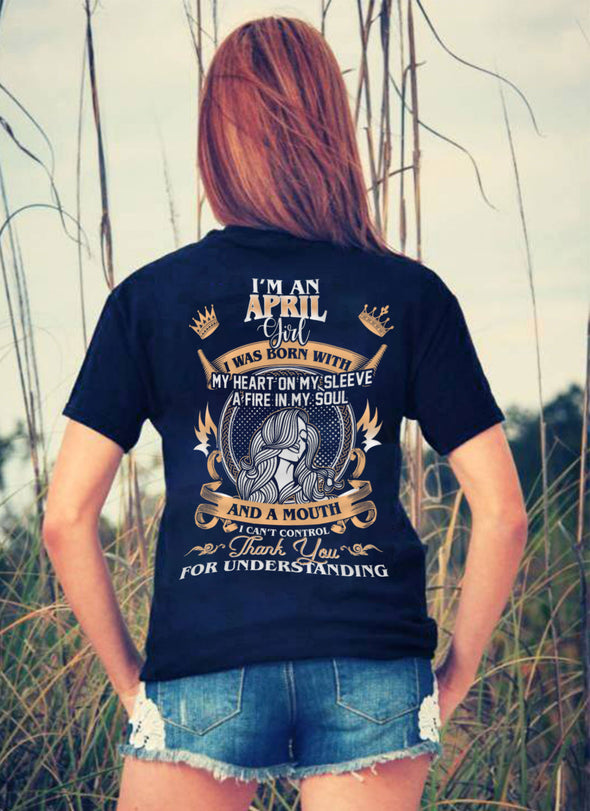 New Edition **Girl Born In April** Shirts & Hoodies