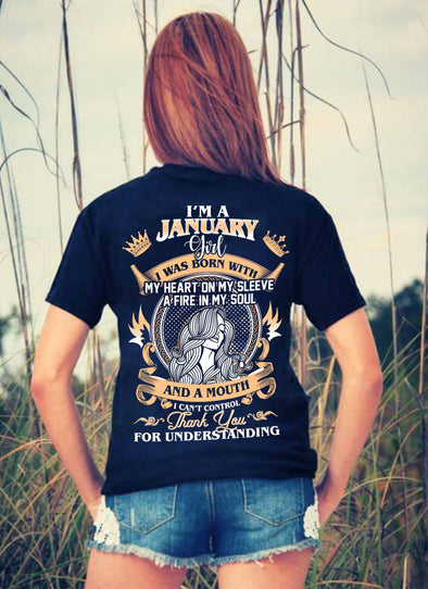 New Edition **Girl Born In January** Shirts & Hoodies