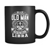 Libra Never Underestimate An Old Man Mug