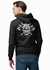 Skull Viking Warrior Printed Hoodie