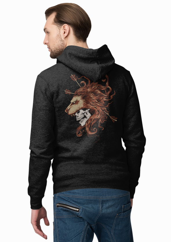 The Skull Dead Hunter Unisex Printed Hoodie