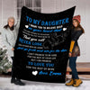You Are Capable Of Achieving Anything, Custom Blanket For Daughter