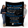You Are Capable Of Achieving Anything, Custom Blanket For Daughter