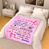 "To My Dad You Are Appreciated"- Personalized Blanket