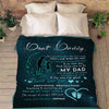 "Dear Daddy You're My First Love"- Personalized Blanket