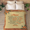 Personalized Mother's Day Gift - I Am Always In Your Heart Customized Blanket For Mom/Grandpa/Grandma/Granny/Papa With Grand Kids/Kids Name