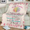 "You Are My Sunshine" Customized Blanket For Daughter