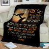 "To My Dad You Are The Superhero In My Life"- Personalized Blanket