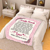 We Are Always In Your Heart Custom Blanket For Granny/Mom/Grandpa/Grandpa&Grandma With Grand Kids Name