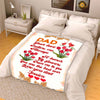 "Dad Your Love Shelters Me Always"- Personalized Blanket