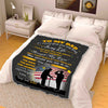 "To My Dad The Man, The Myth, The Legend"- Personalized Blanket