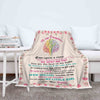"You Are My Sunshine" Customized Blanket For Daughter