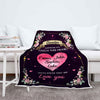 Wherever You Will Touch, You will Know That We Love You Customized Blanket With Kids Names