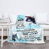 "To My Dad I Love You Legend"- Personalized Blanket