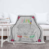 "Papa You'll Feel Our Love Within It"- Personalized Blanket