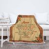 Personalized Mother's Day Gift - I Am Always In Your Heart Customized Blanket For Mom/Grandpa/Grandma/Granny/Papa With Grand Kids/Kids Name