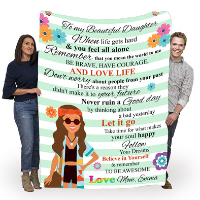 To My Beautiful Daughter, Believe In Yourself & Remember To Be Awesome