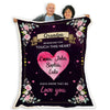 Wherever You Will Touch, You will Know That We Love You Customized Blanket With Kids Names