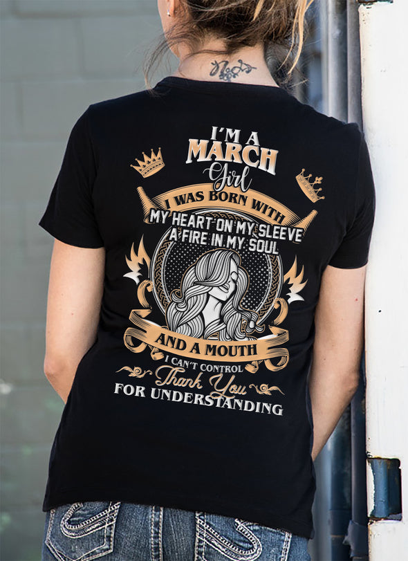 New Edition **Girl Born In March** Shirts & Hoodies