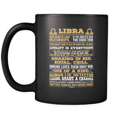 Libra Long Quote Mug