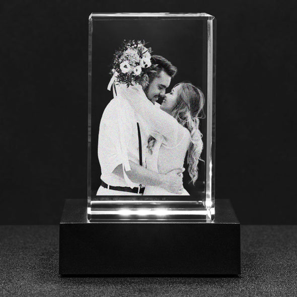 Personalized Crystal Block For Your Better Half, Couple Gifts, Personalized Gift For Her