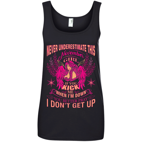 Limited Edition **Never Underestimate November Girl** Shirts & Hoodies