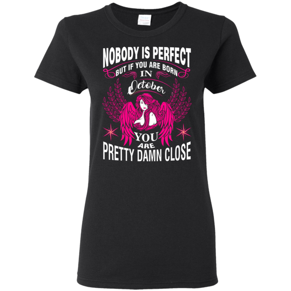 Limited Edition **Nobody Is Perfect Then October Girl** Shirts & Hoodies