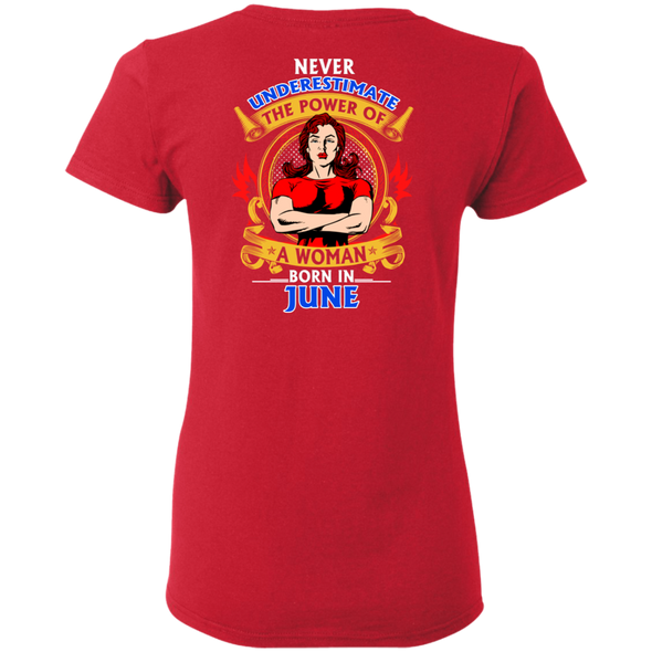 Limited Edition **Power Of Women Born In June** Shirts & Hoodies