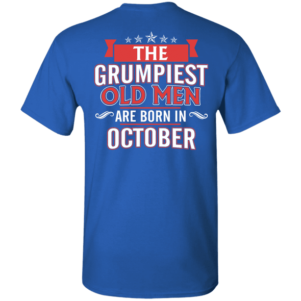 Limited Edition October Grumpiest Old Man Shirts & Hoodies