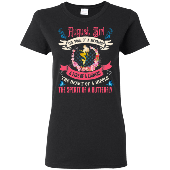 Limited Edition **August Girl With Soul Of Mermaid** Shirts & Hoodies