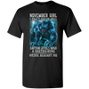 Limited Edition **As A November Girl I Can't Go To Hell** Shirts & Hoodie