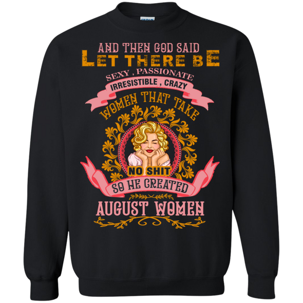 Limited Edition **When God Created An August Women** Shirts & Hoodies