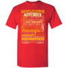 Latest Edition ** Legends Are Born In November** Front Print Shirts & Hoodies