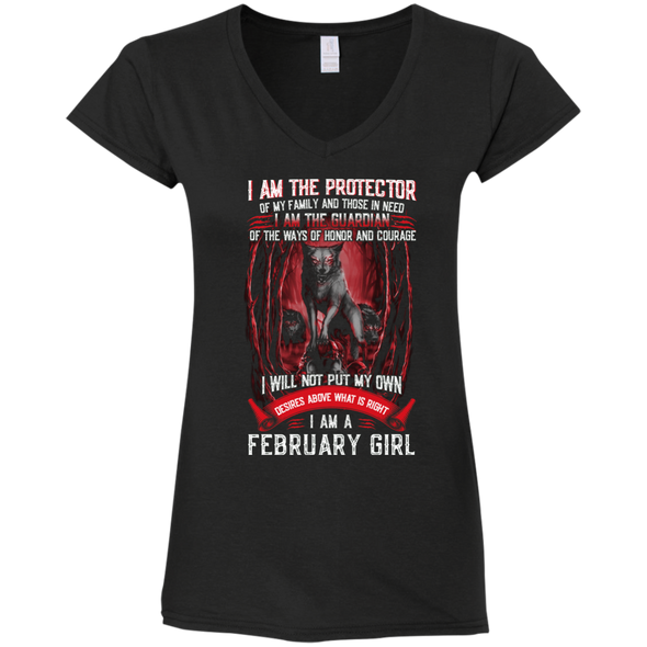 Limited Edition **February Girl The Protector & The Guardian** Shirts & Hoodies
