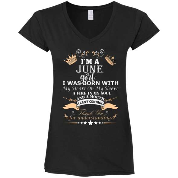 New Edition **June Born Girl Front Print** Shirts & Hoodies