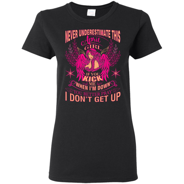 Limited Edition **Never Underestimate April Girl** Shirts & Hoodies