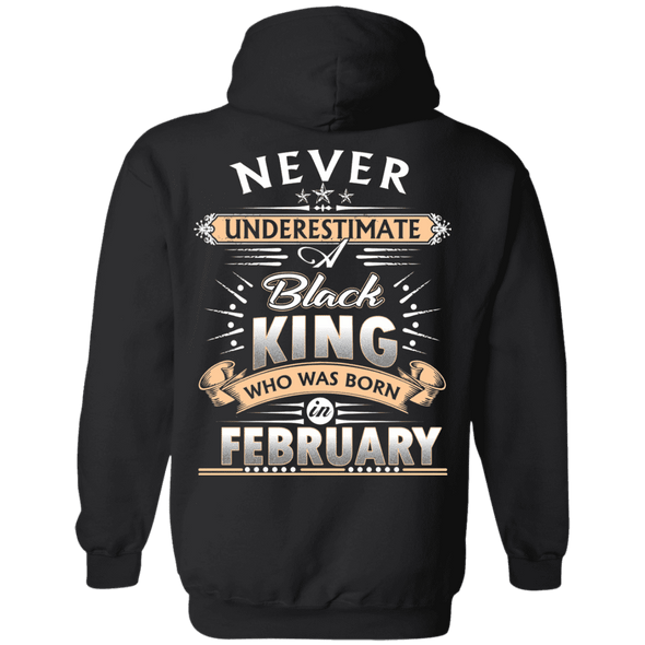Limited Edition February Black King Shirts & Hoodies